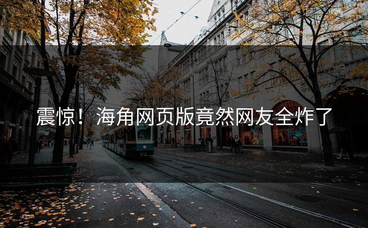 震惊！海角网页版竟然网友全炸了